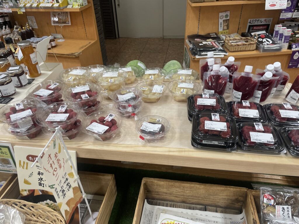 菊水ロマン館 梅干し