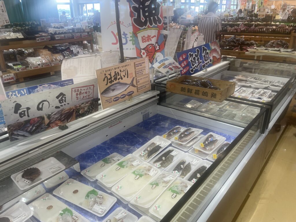 夢大地館 魚売り場