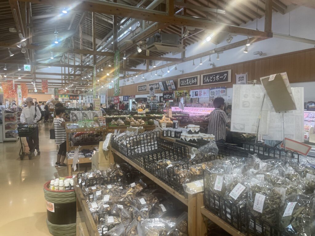 夢大地館 野菜売り場