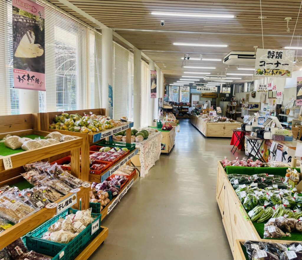 道の駅美里 直売所