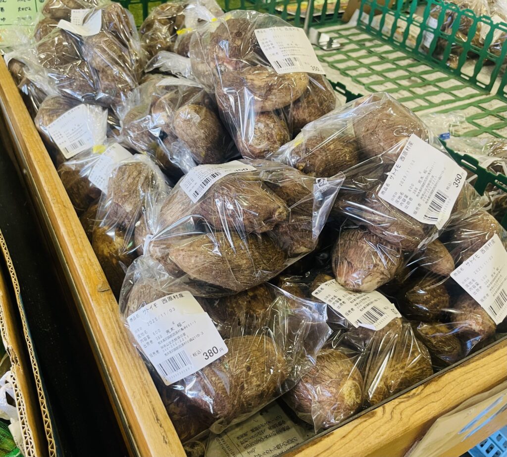 俵山交流館 萌えの里　里芋