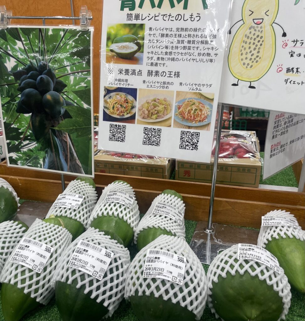 青パパイヤ