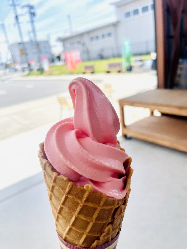 すいか味のジェラート
